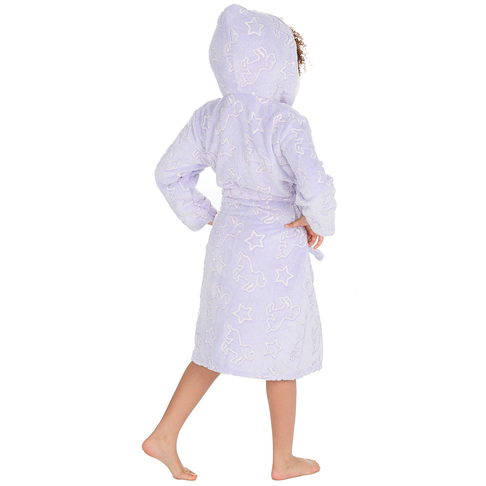 Kids Girls Glow in the Dark Dressing Gown