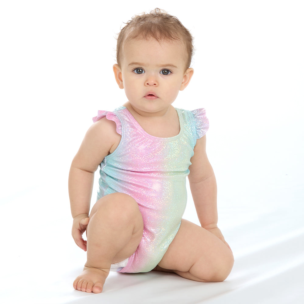 Baby Girls Rainbow One Piece Swimsuit
