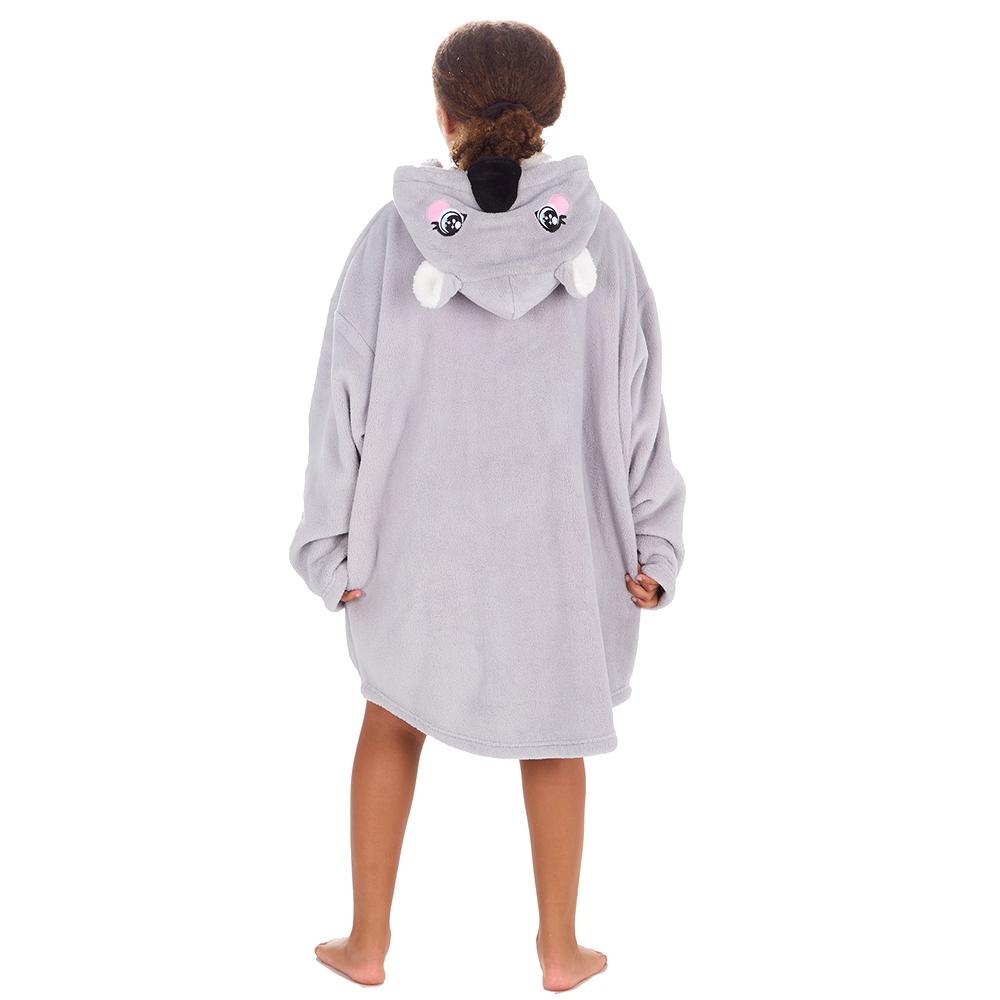 Girls Koala Blanket Hoodie