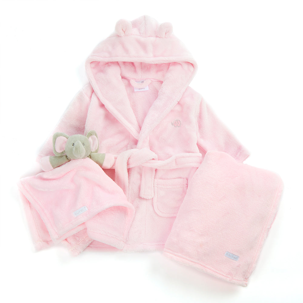 Baby Plain Pink Plush Fleece Blanket