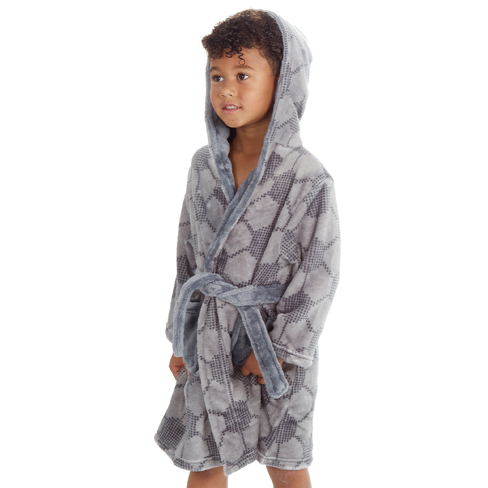 Infant Boys Football Dressing Gown