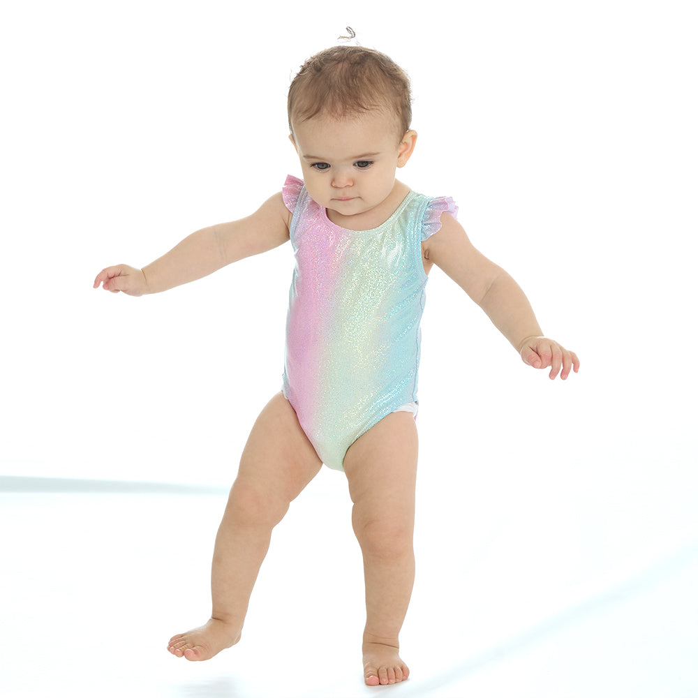 Baby Girls Rainbow One Piece Swimsuit