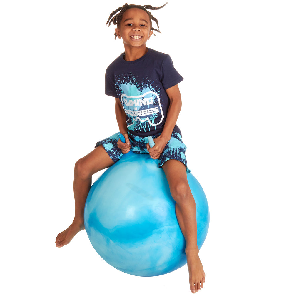 Boys Navy Gaming Short Pyjama Set