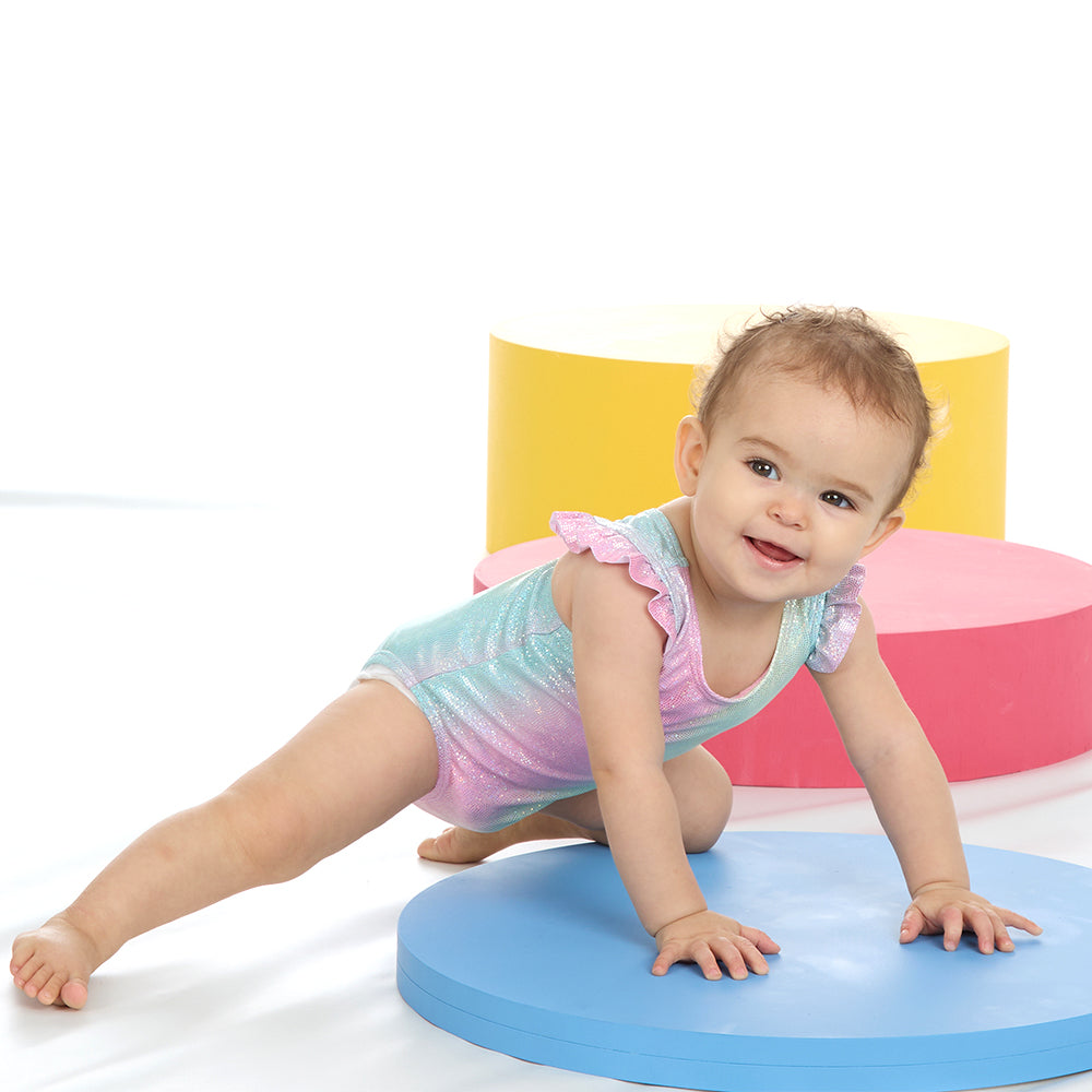 Baby Girls Rainbow One Piece Swimsuit