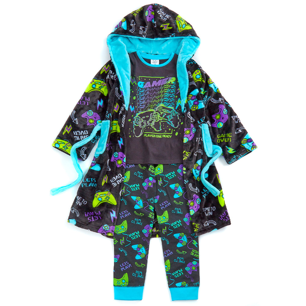 Infant Boys Gamer Dressing Gown