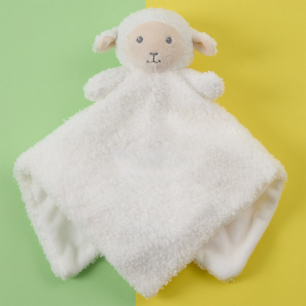 Baby Toddler Ivory Lamb Comforter