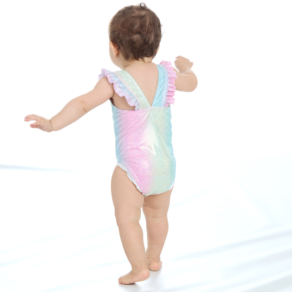 Baby Girls Rainbow One Piece Swimsuit