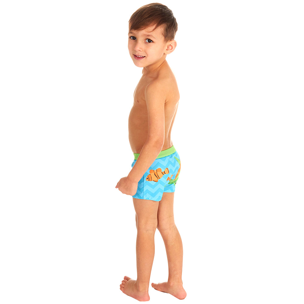 Infant Boys Turtle Swim Trunks