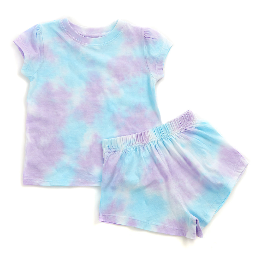 Infant Girls Tie Dye Short Pyjama Set