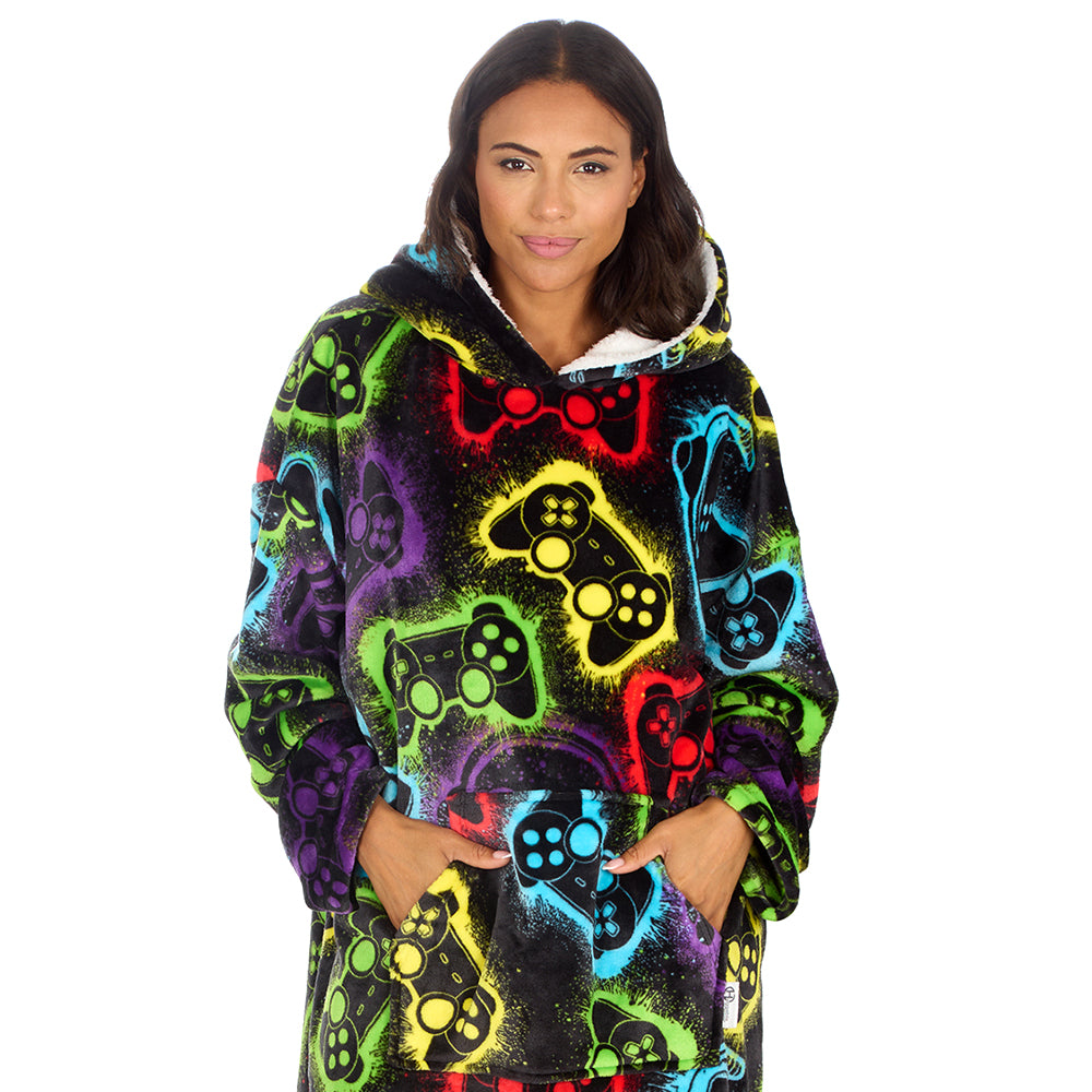 Ladies Gaming Blanket Hoodie