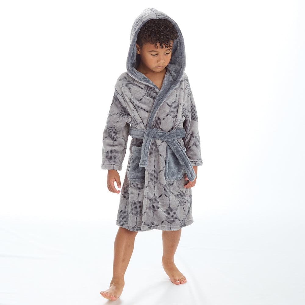 Infant Boys Football Dressing Gown
