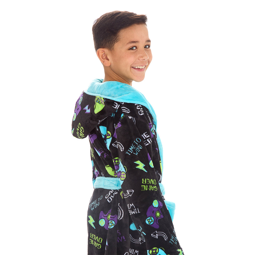 Infant Boys Gamer Dressing Gown