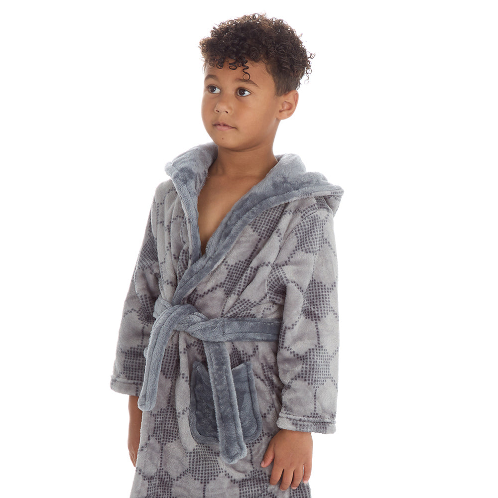 Infant Boys Football Dressing Gown