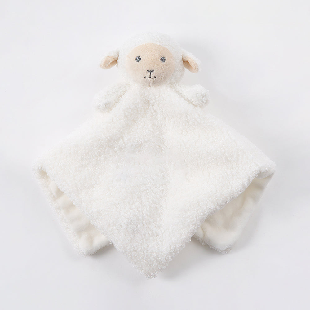Baby Fleece Plush Throw Blanket - 30x43 Inch, Soft & Cozy, For Crib, Stroller, Toddler (Ivory Monkey)