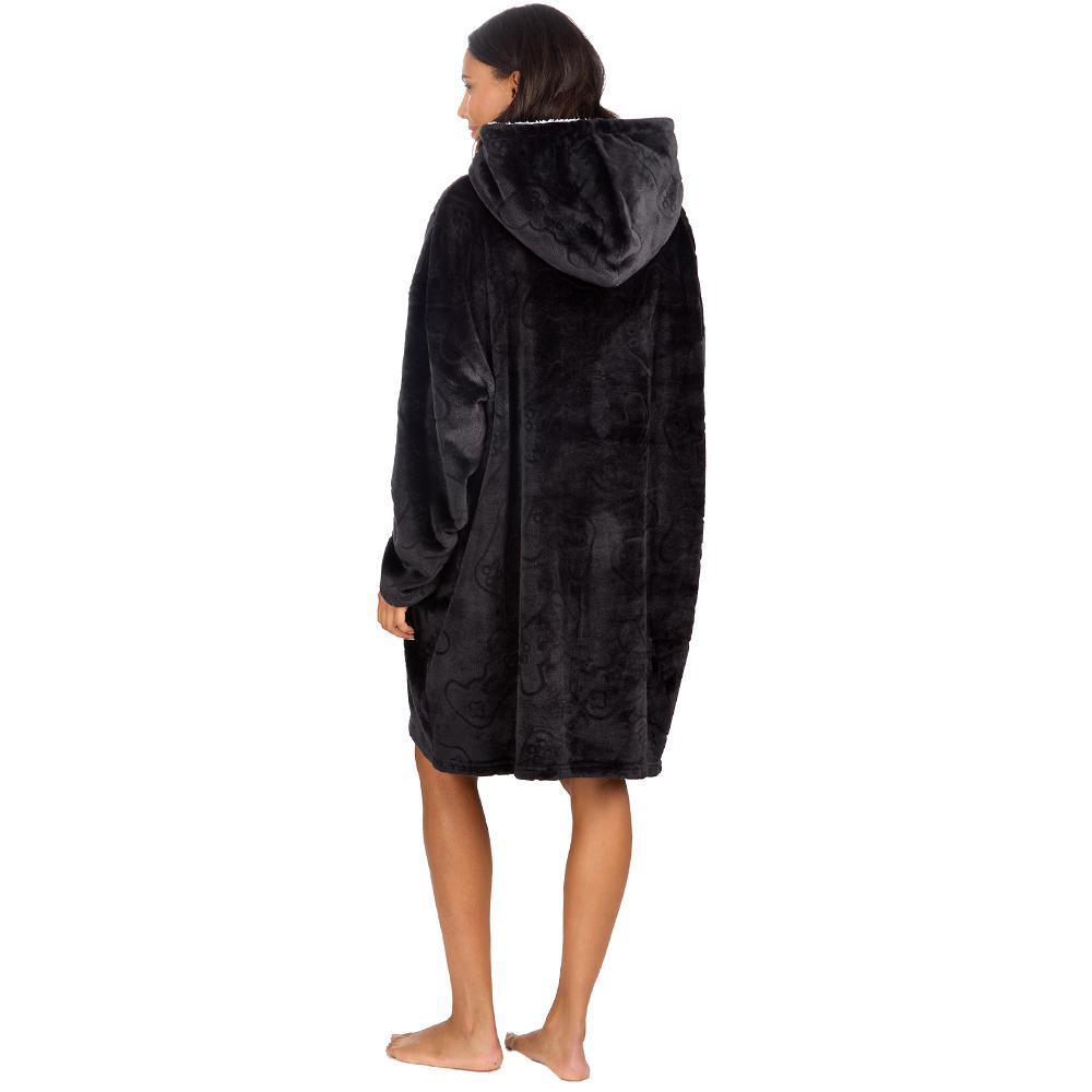 Ladies Gaming Embossed Blanket Hoodie