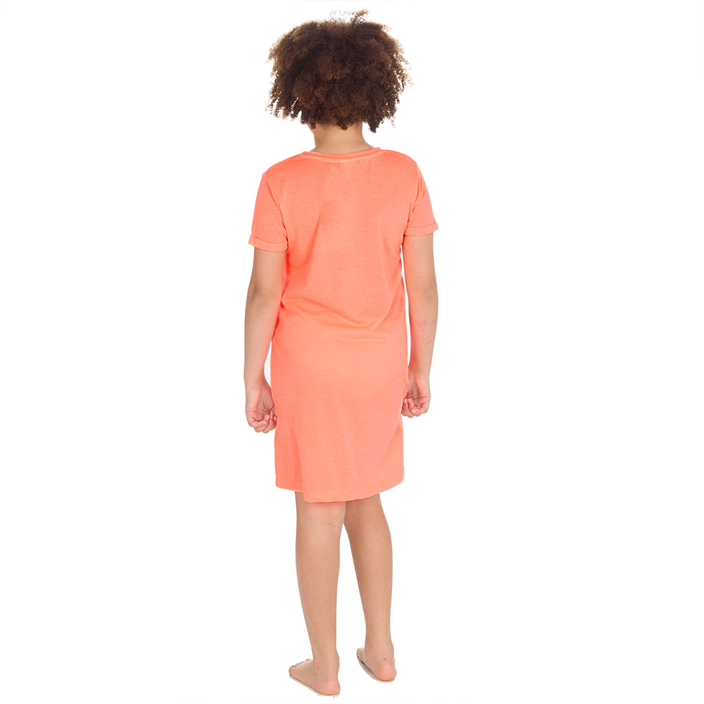 Girls Short Sleeve Koala Neon Nightie