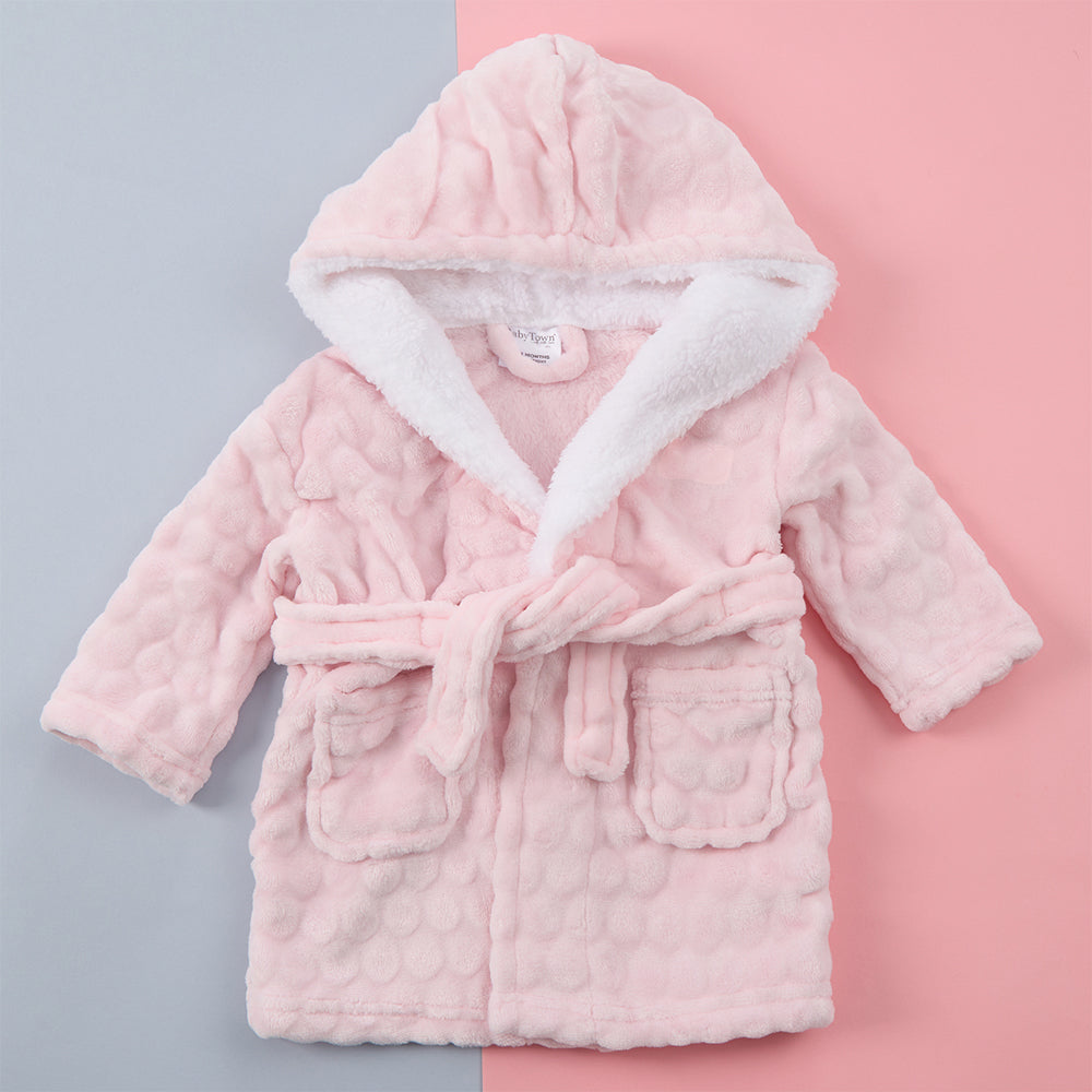 Baby Pink Marshmallow Dressing Gown
