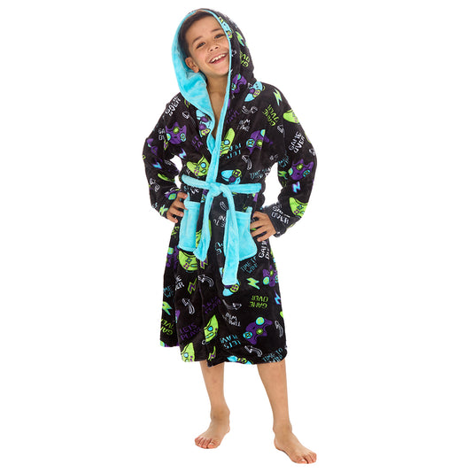 Infant Boys Gamer Dressing Gown