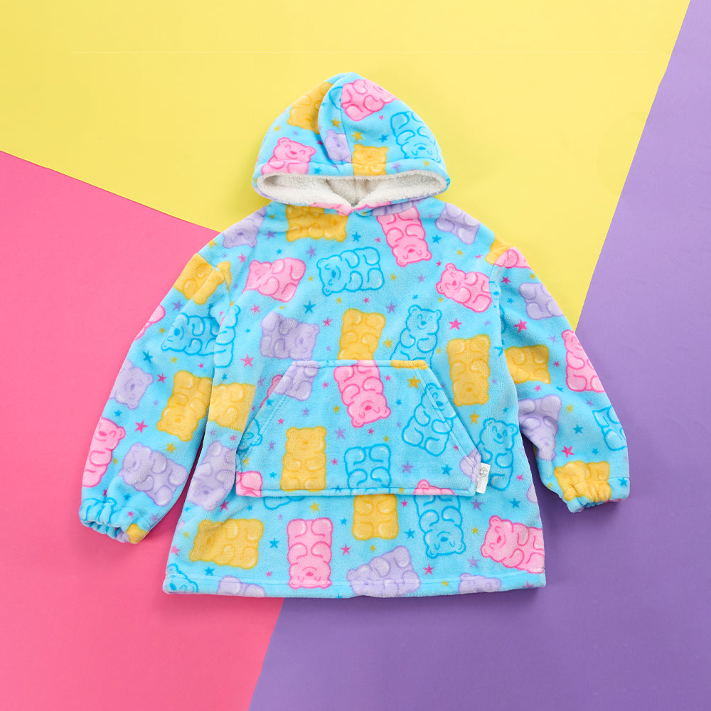 Infant Girls Gummy Bear Blanket Hoodie