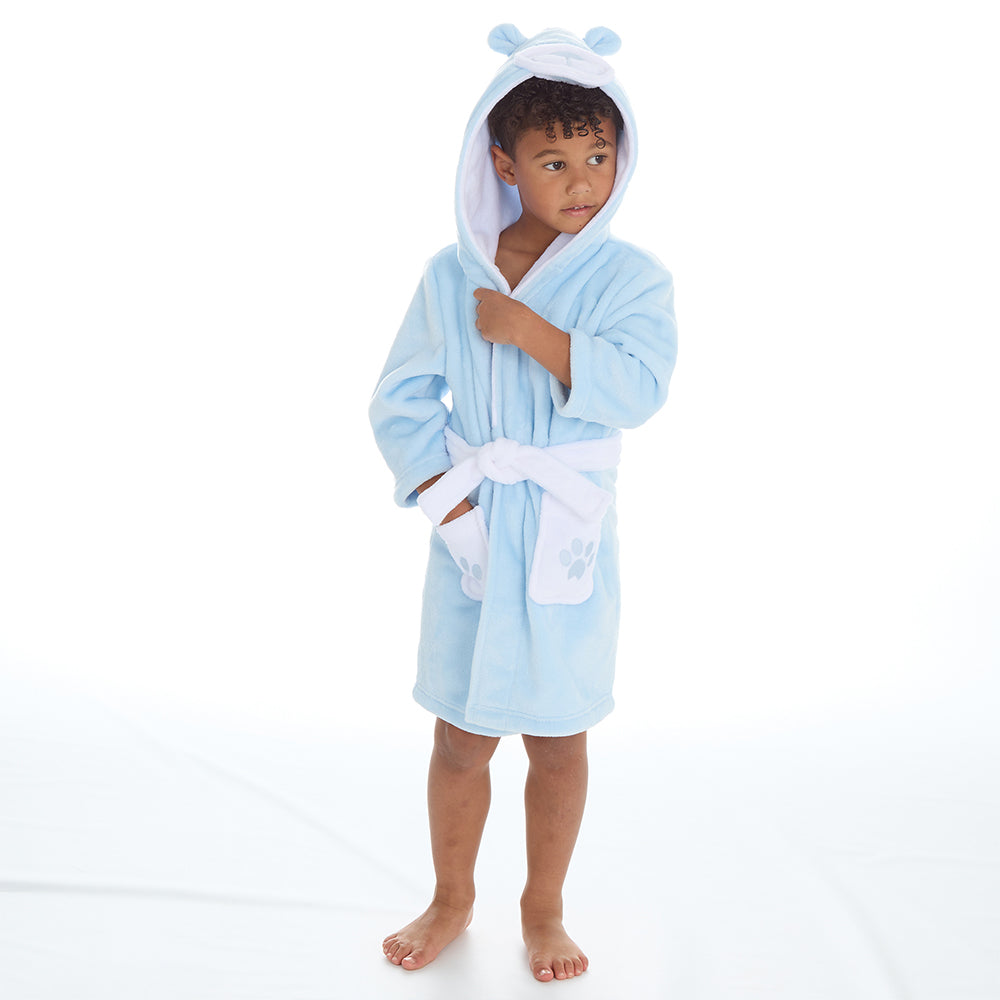 Infant Boys Pink Teddy Bear Dressing Gown