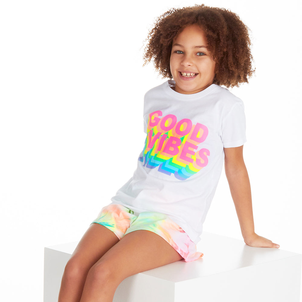 Infant Girls Good Vibes Short Pyjama Set