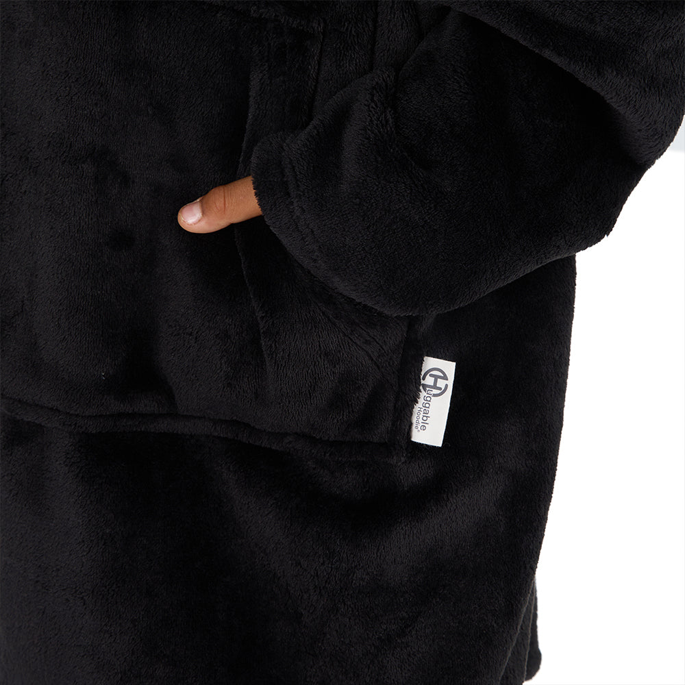 Girls Panther Blanket Hoodie