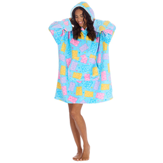 Ladies Gummy Bear Blanket Hoodie