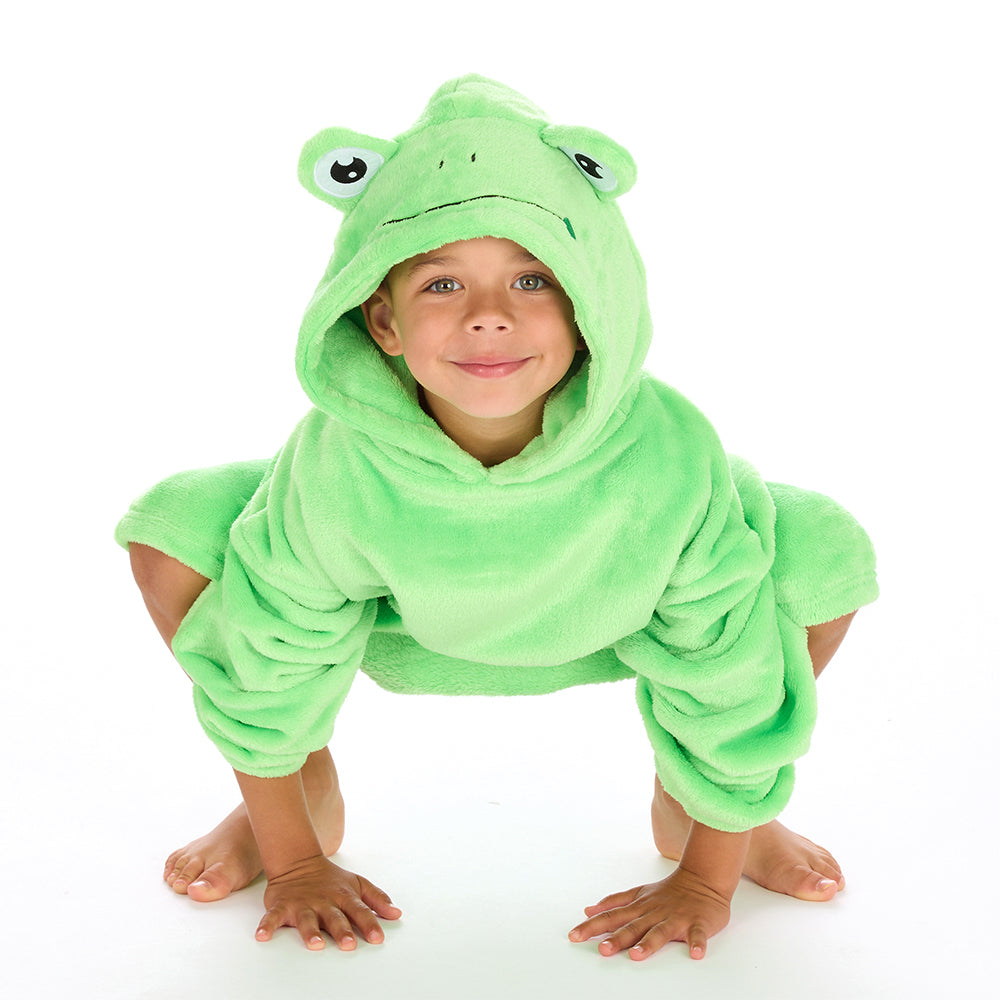 Infant Kids Frog Mini Snuggle Hoodie
