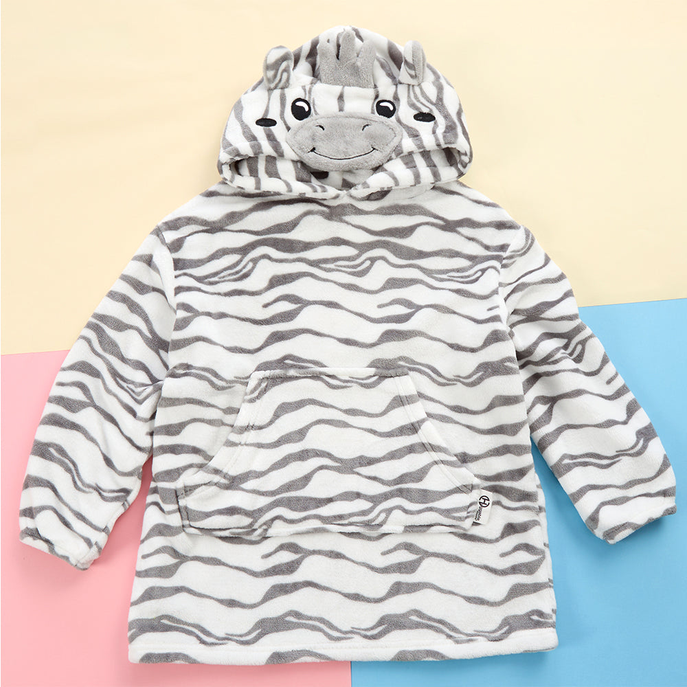 Infant Kids Zebra Mini Snuggle Hoodie