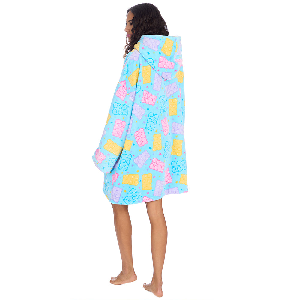 Ladies Gummy Bear Blanket Hoodie