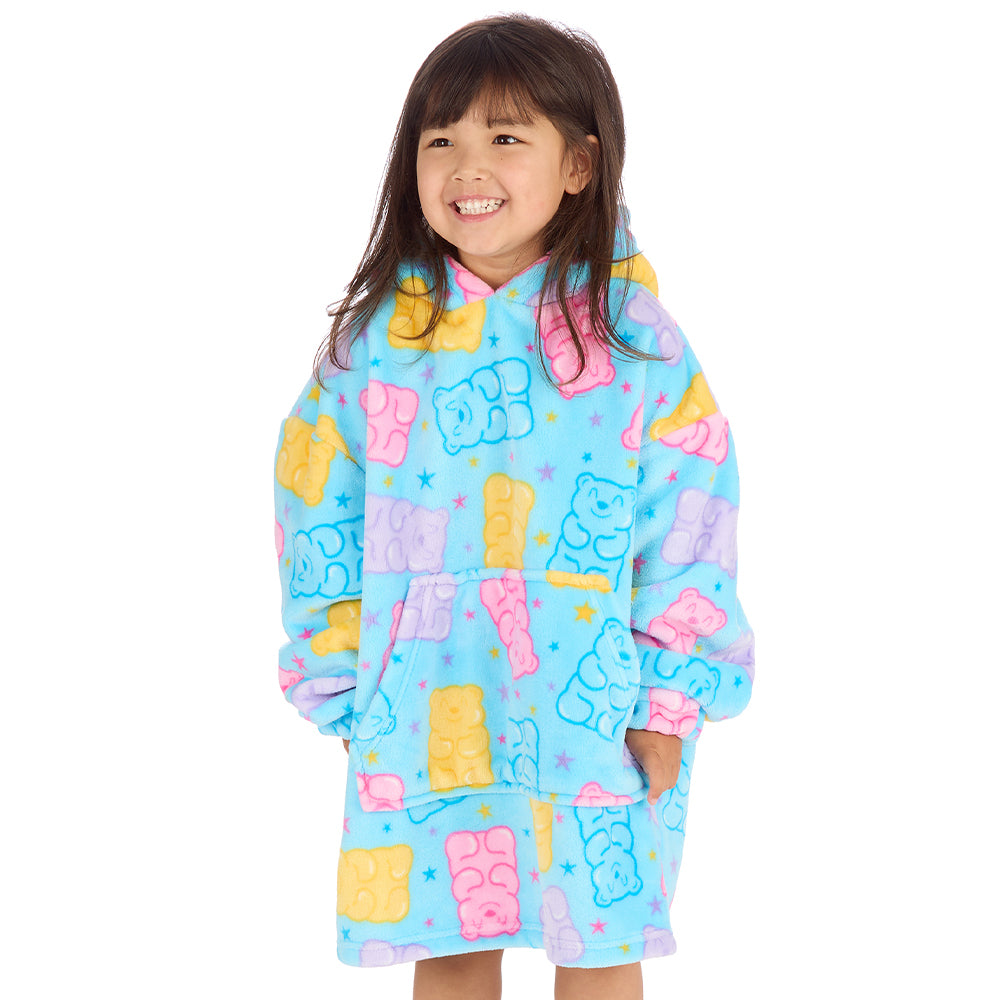 Infant Girls Gummy Bear Blanket Hoodie