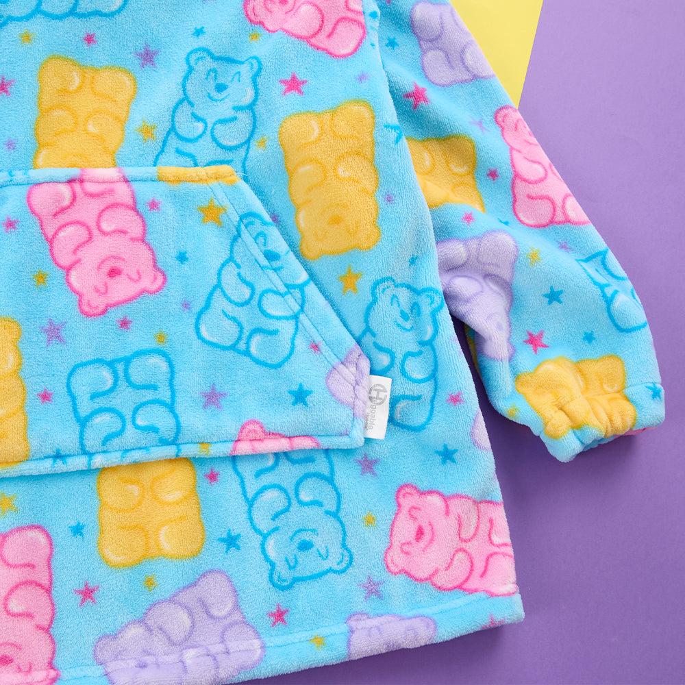 Infant Girls Gummy Bear Blanket Hoodie