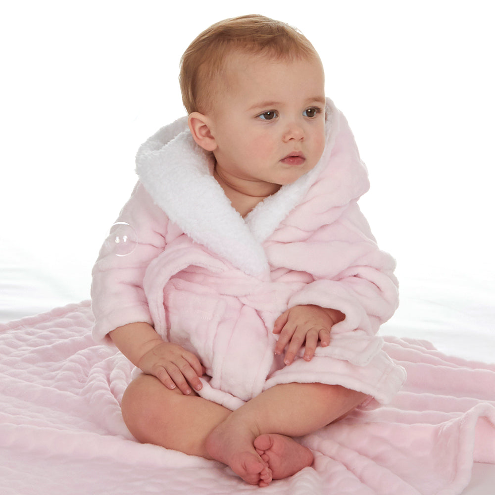 Baby Pink Marshmallow Dressing Gown