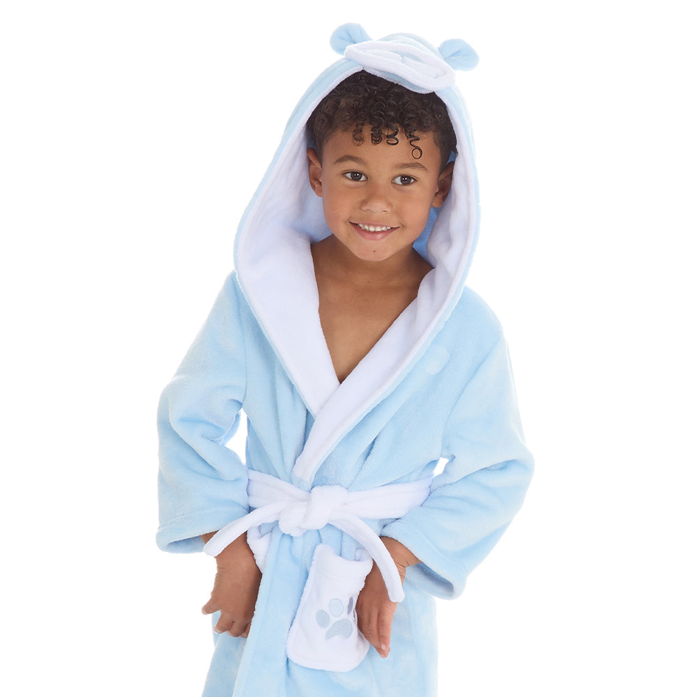 Infant Boys Pink Teddy Bear Dressing Gown