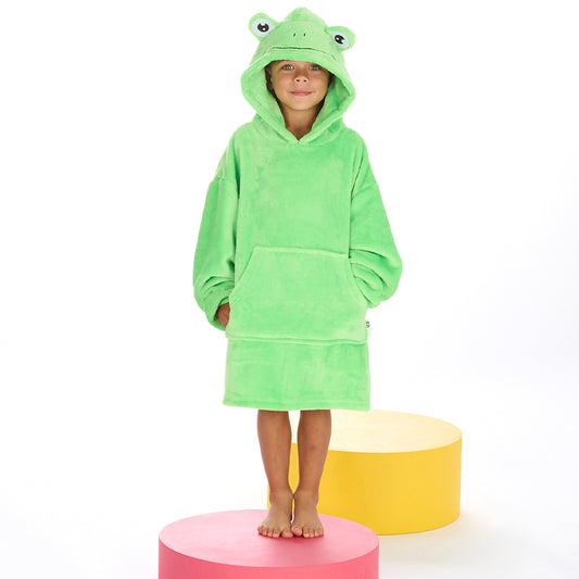Infant Kids Frog Mini Snuggle Hoodie