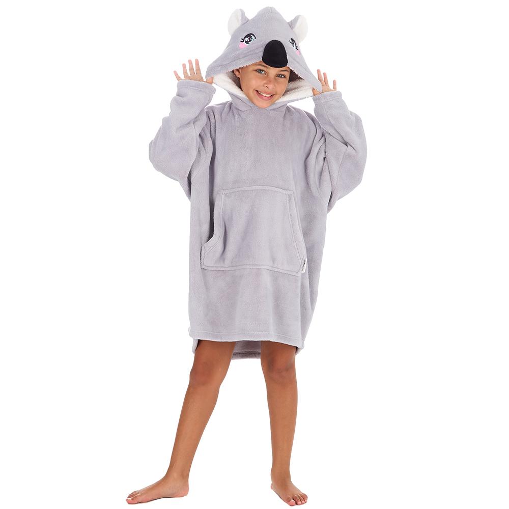 Girls Koala Blanket Hoodie