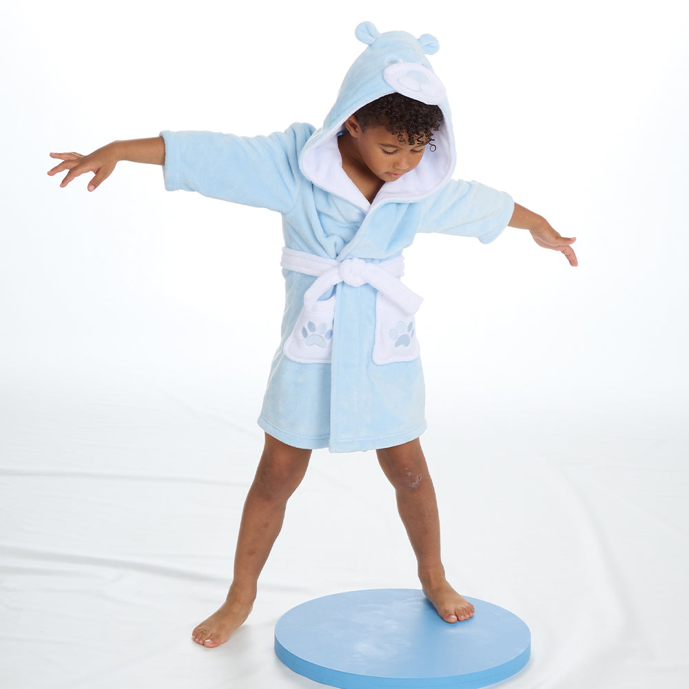 Infant Boys Pink Teddy Bear Dressing Gown