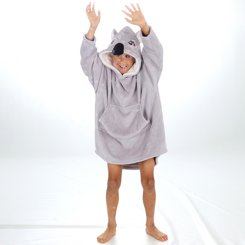 Boys Koala Blanket Hoodie