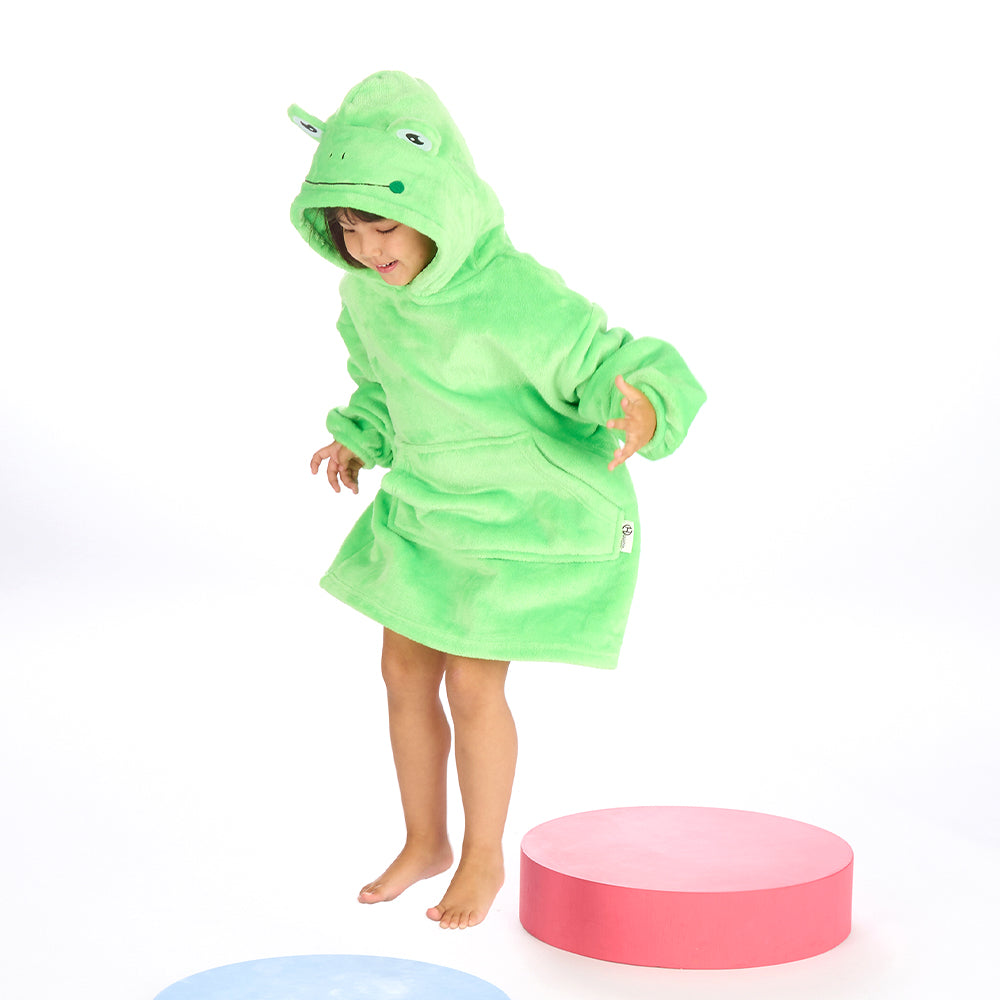 Infant Kids Frog Mini Snuggle Hoodie