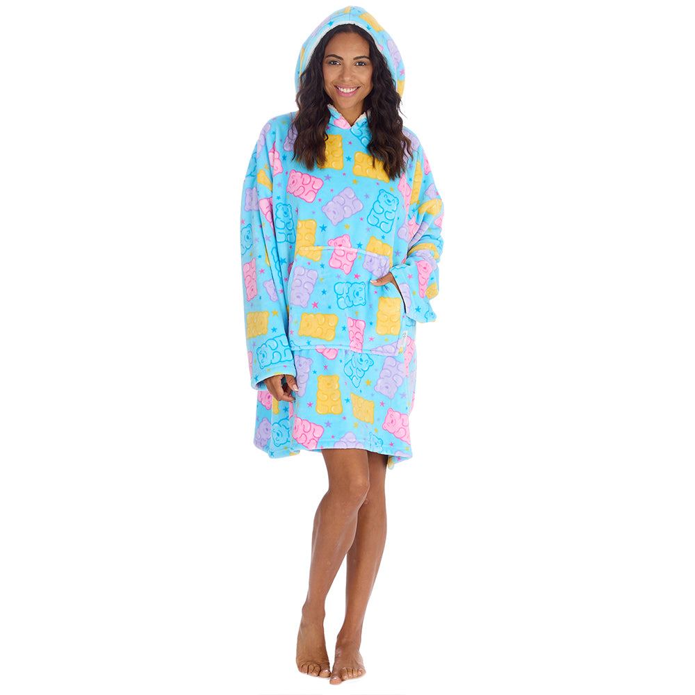 Ladies Gummy Bear Blanket Hoodie
