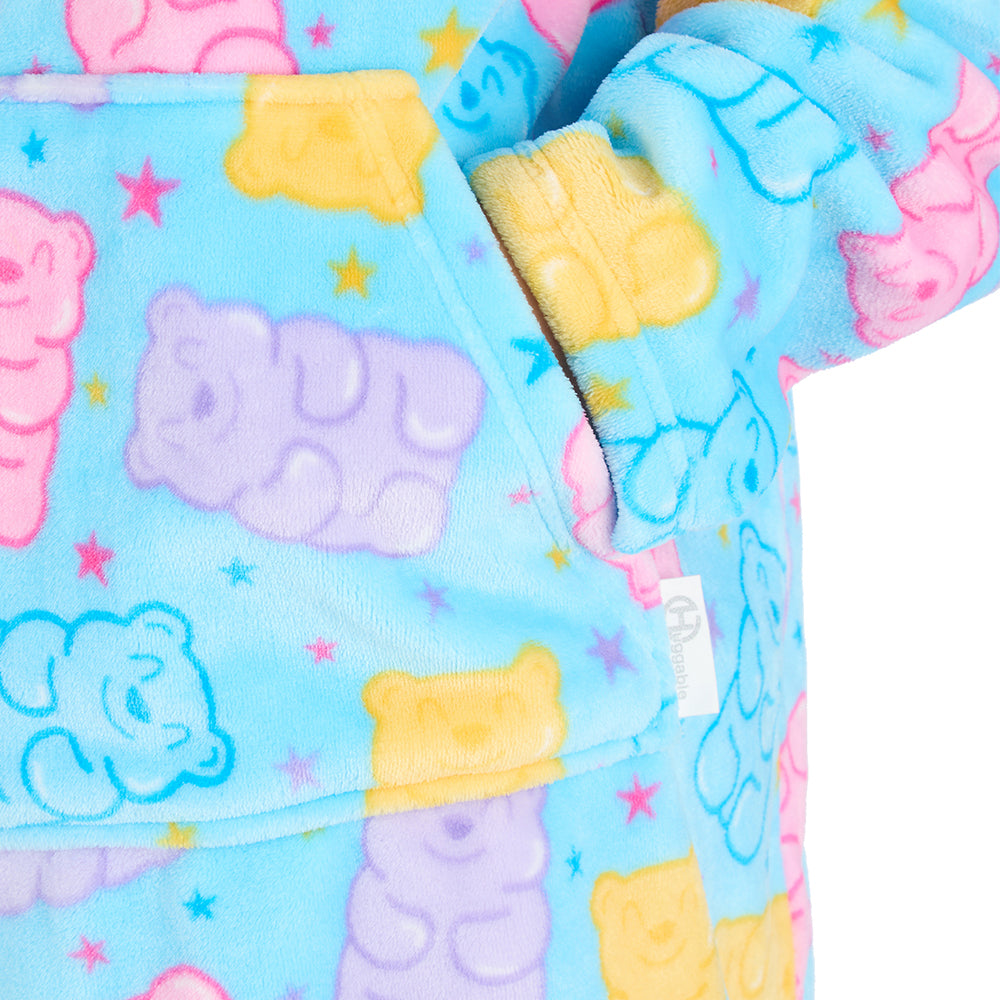 Girls Gummy Bear Blanket Hoodie