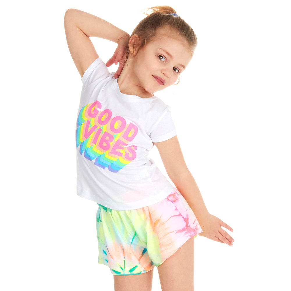 Infant Girls Good Vibes Short Pyjama Set