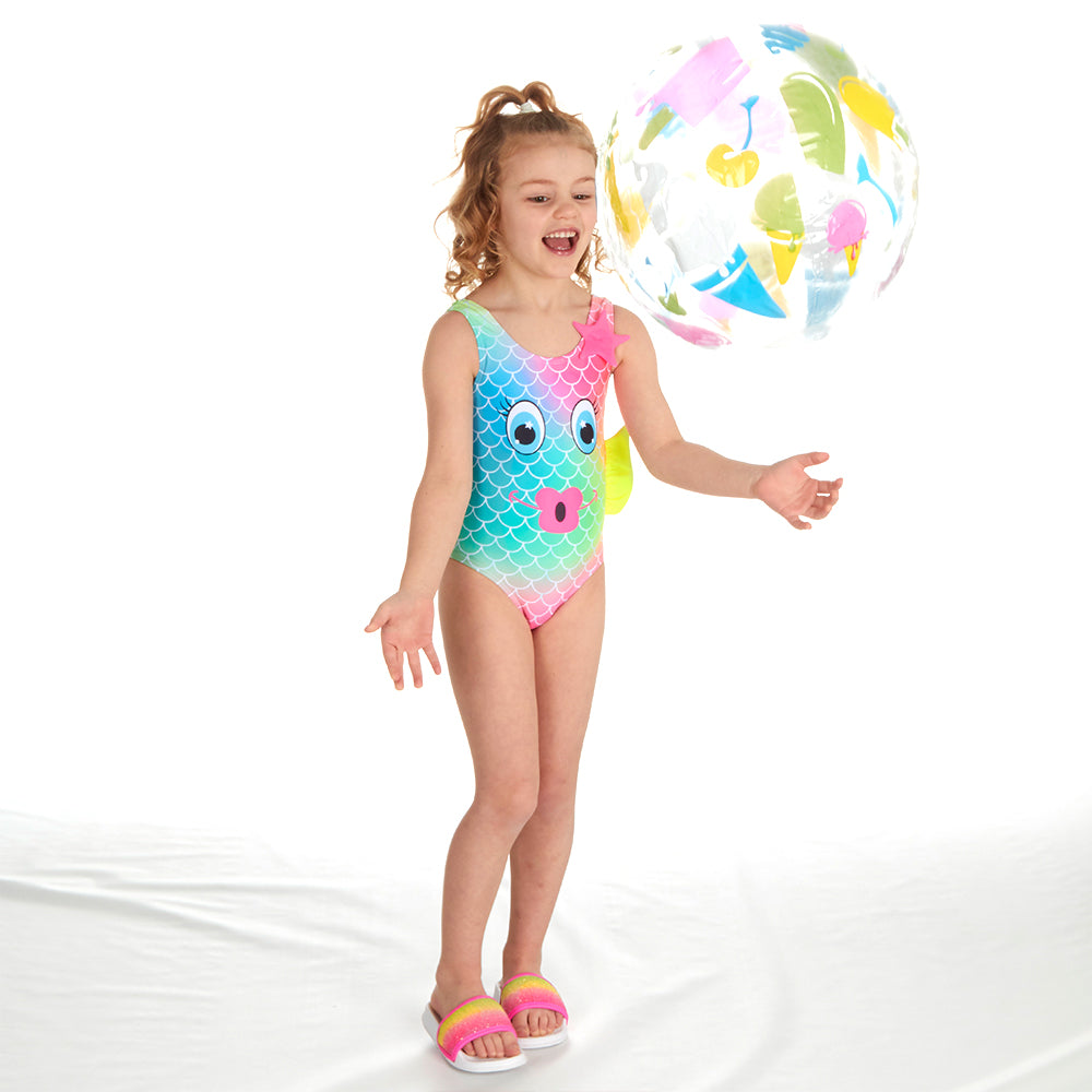 Infant Girls Fish One Piece Swimsuit