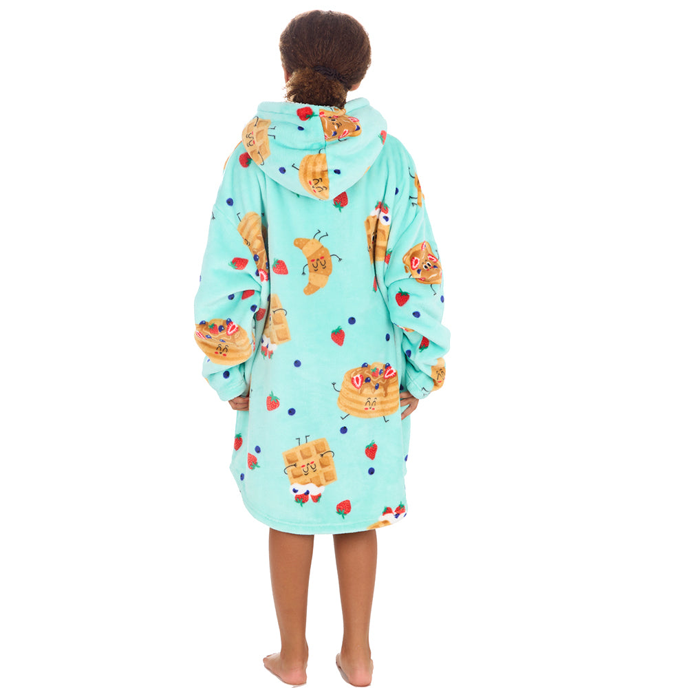 Girls Brunch Mint Blanket Hoodie