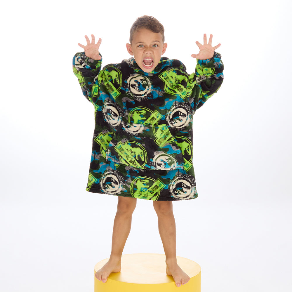 Infant Boys Jurassic World Blanket Hoodie