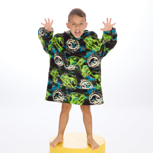 Infant Boys Jurassic World Blanket Hoodie