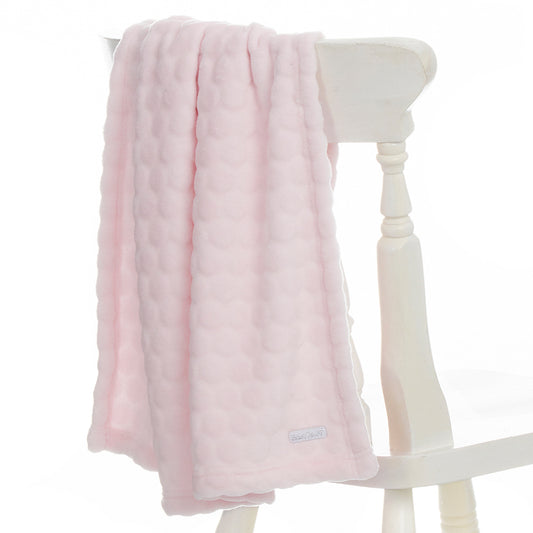 Baby Pink Marshmallow Plush Blanket