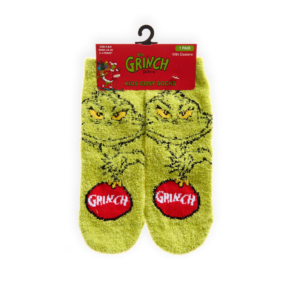 The Grinch Fluffy Socks
