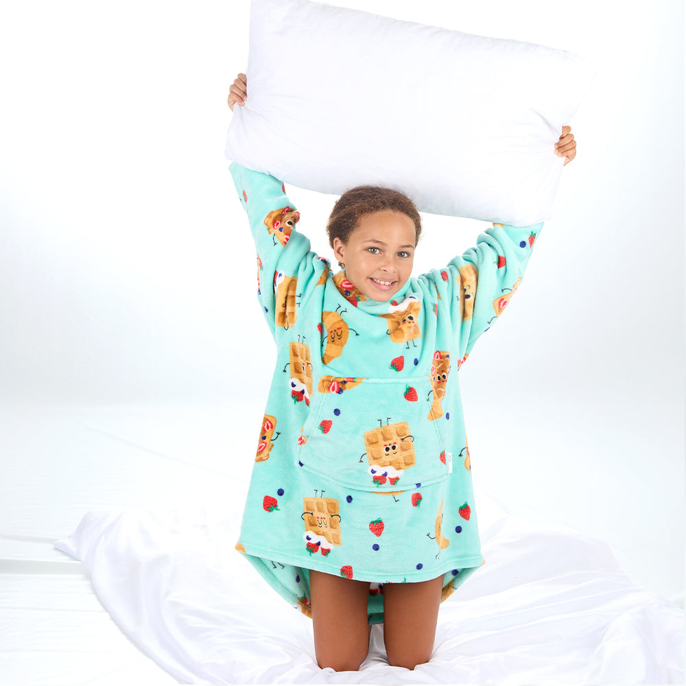 Girls Brunch Mint Blanket Hoodie