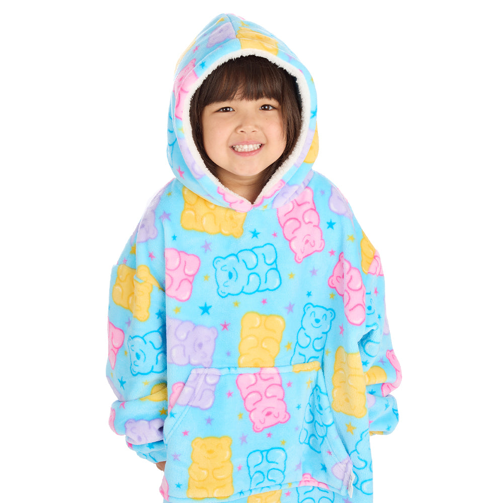 Infant Girls Gummy Bear Blanket Hoodie